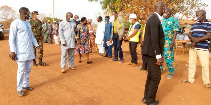 Visite de Mme. Tomegah Dogbe / Premier Ministre du Togo